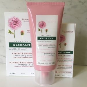 🆕 KLORANE Soothing Peony Haircare Bundle